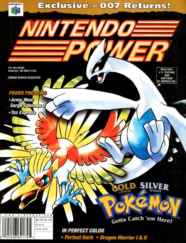 Nintendo Power Issue 136 (September 2000) cover